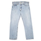 Mens Blue Levis  505 JeansW40 L32