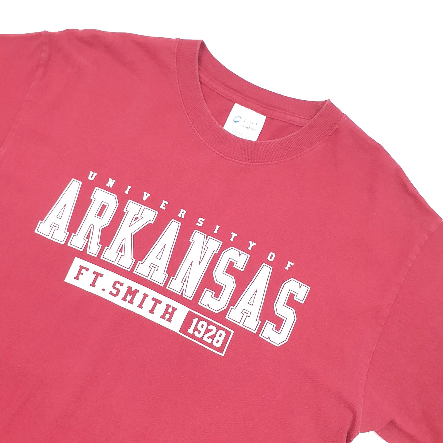 Port & Company USA University of Arkansas Short Sleeve T Shirt Burgundy