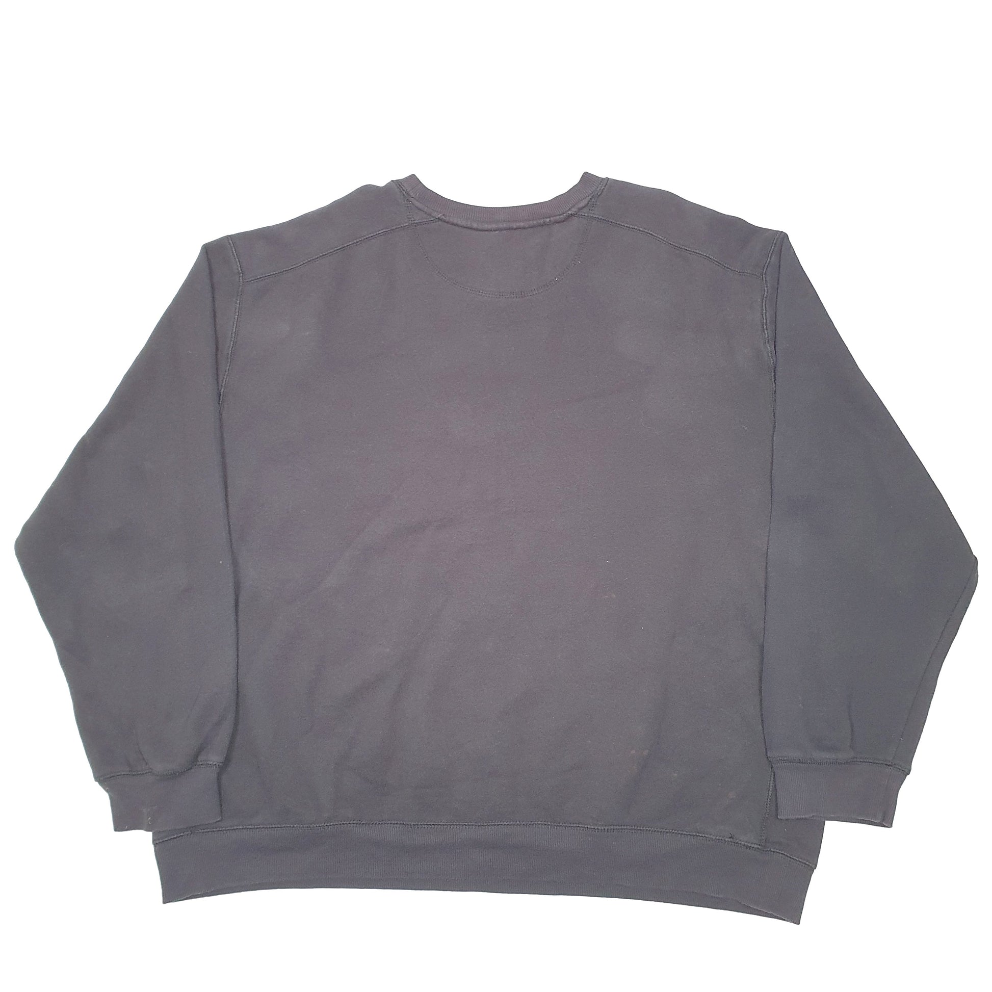 Mens Black Starter  Crewneck Jumper