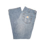 Mens Blue Carhartt  Casual JeansW34 L32