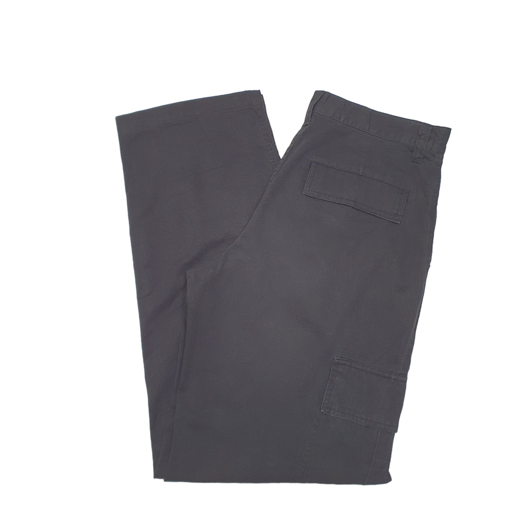 Mens Black Barco Combat Pants Cargo Trousers