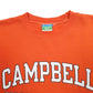 Mens Orange Champion USA College Campbell University Crewneck Jumper