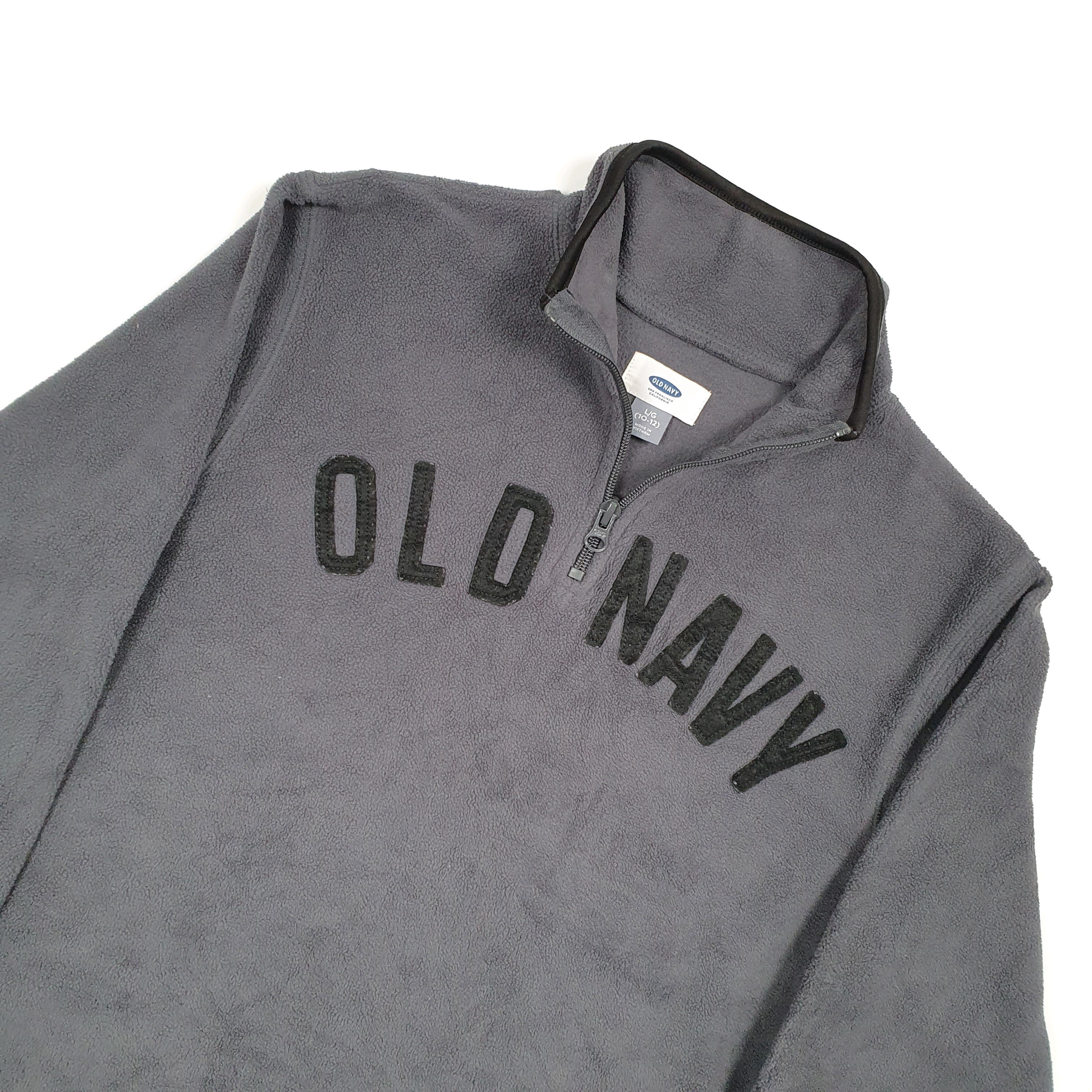 Old navy quarter zip on sale sweater