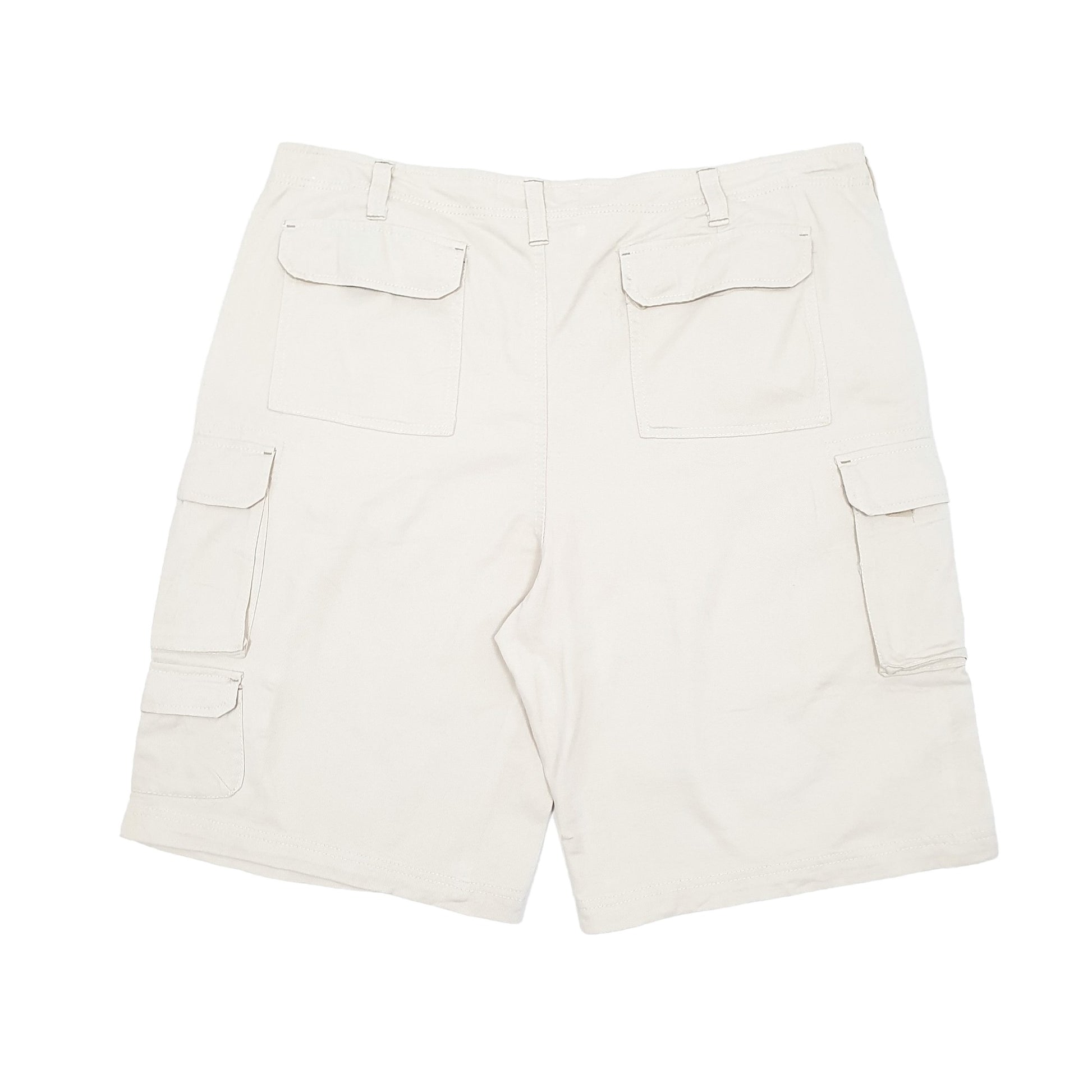 Mens Beige Old Mill  Cargo Shorts