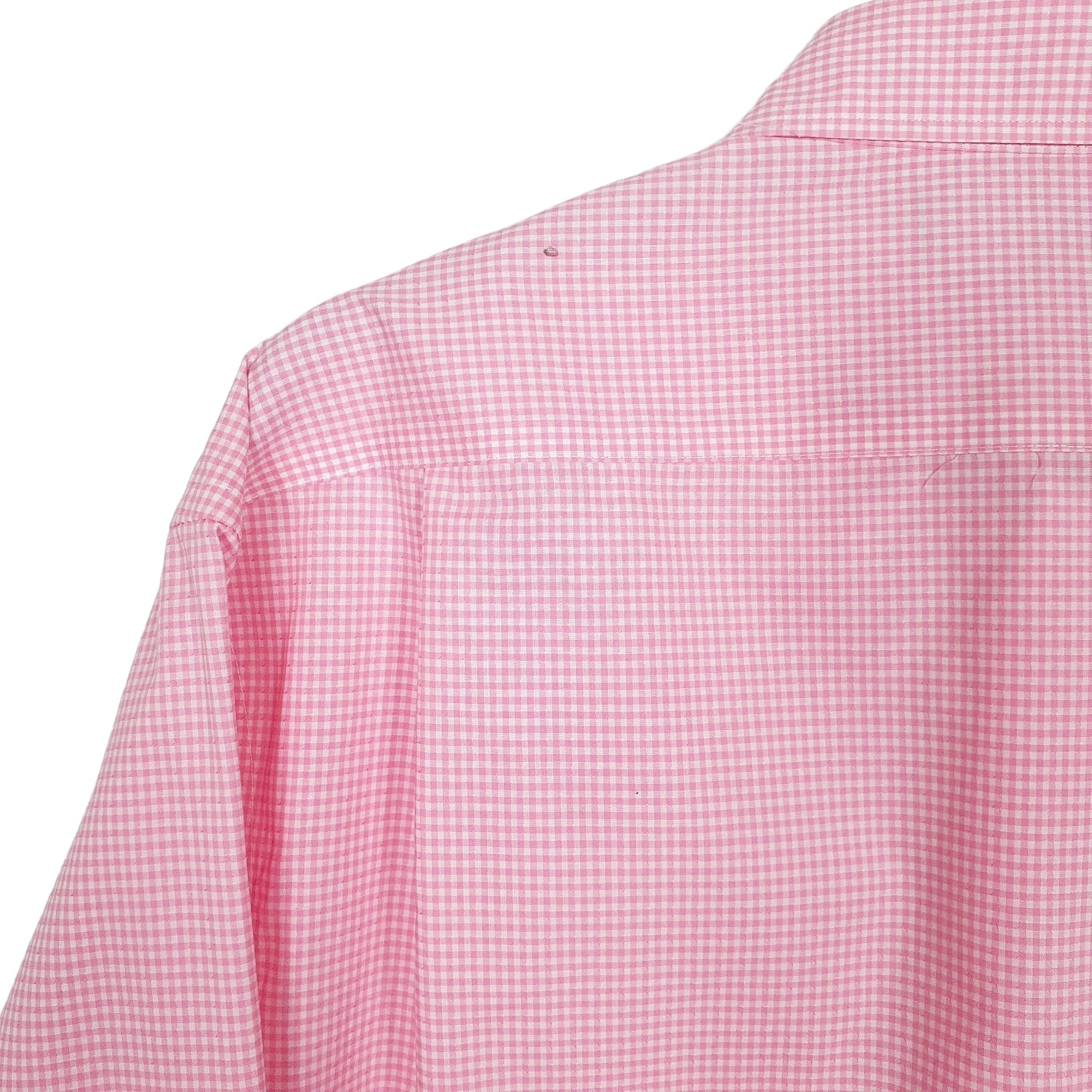 Tommy Hilfiger Long Sleeve Regular Fit Check Shirt Pink