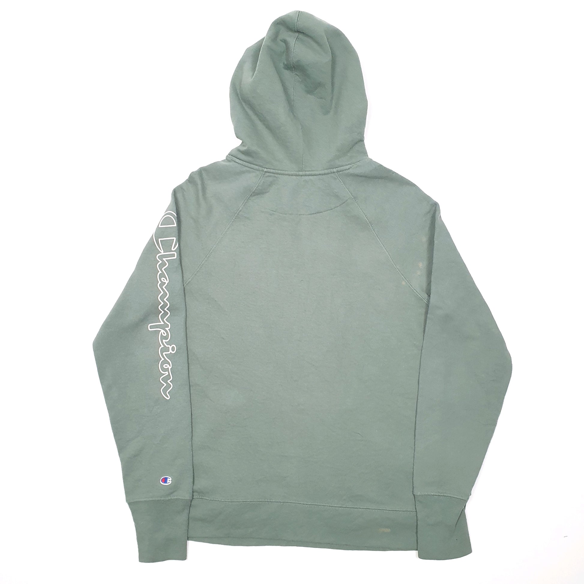 Mens Green Champion  Hoodie Jumper