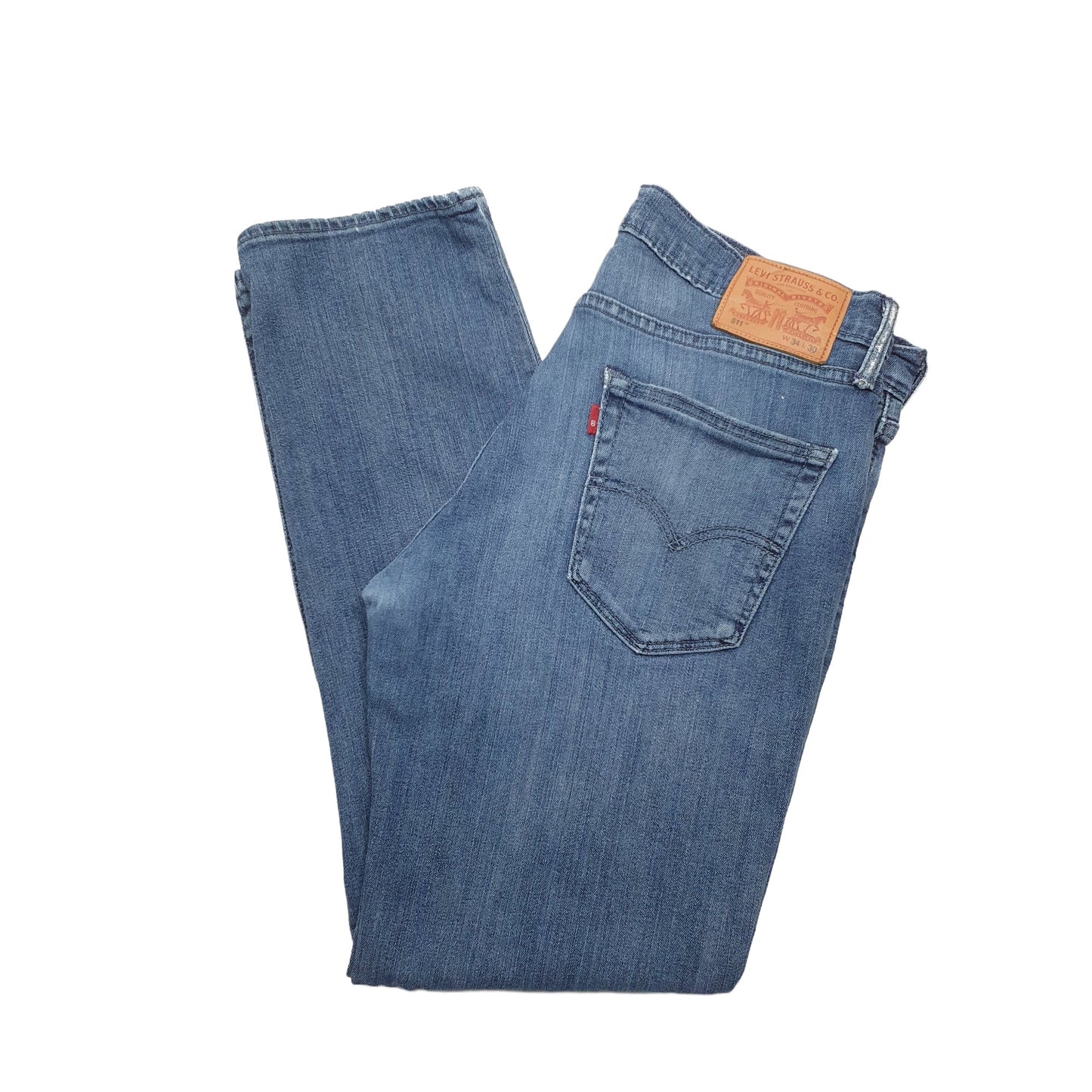 Levis 511 Slim Fit Jeans W34 L30 Blue
