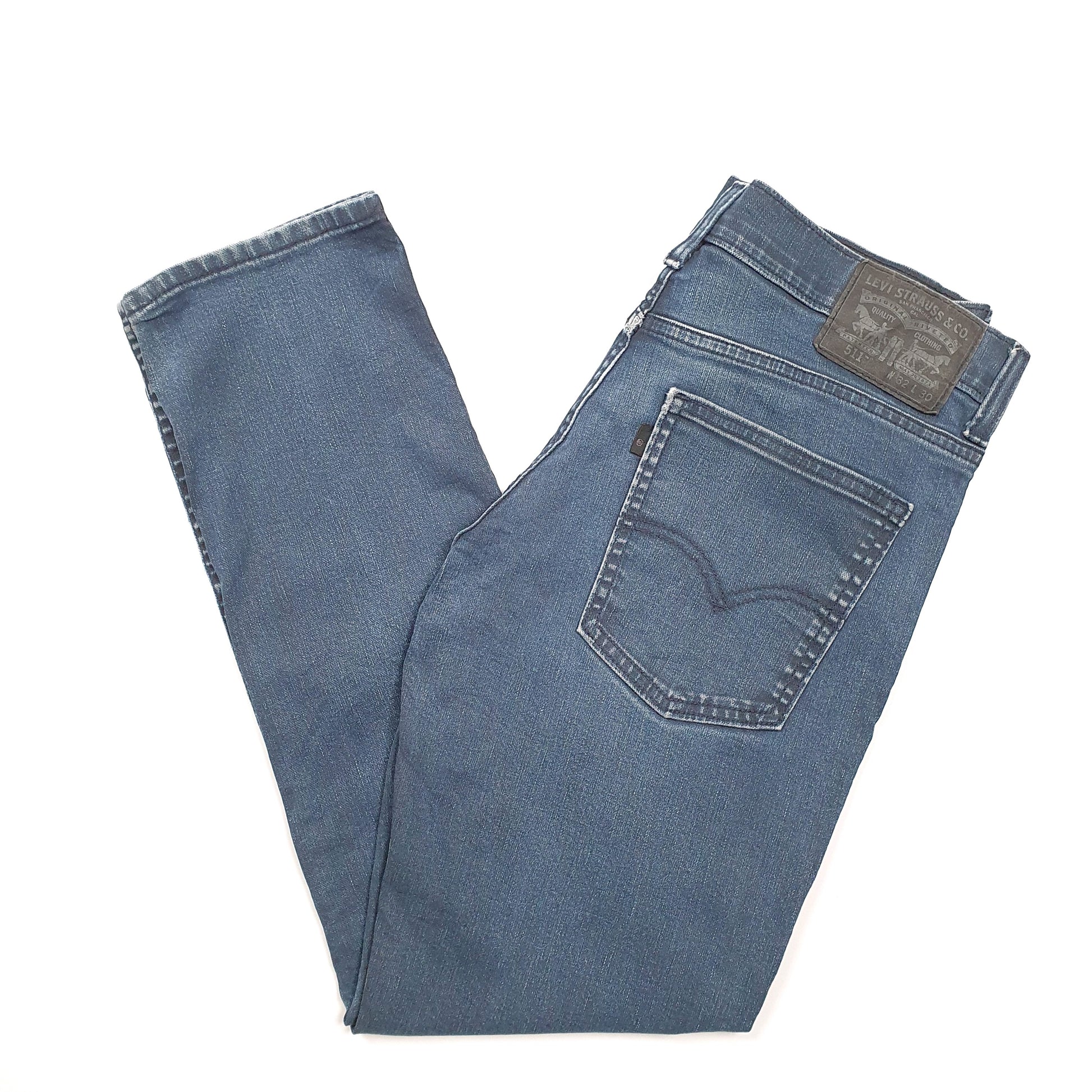 Levis 511 Slim Fit Jeans W32 L30 Blue