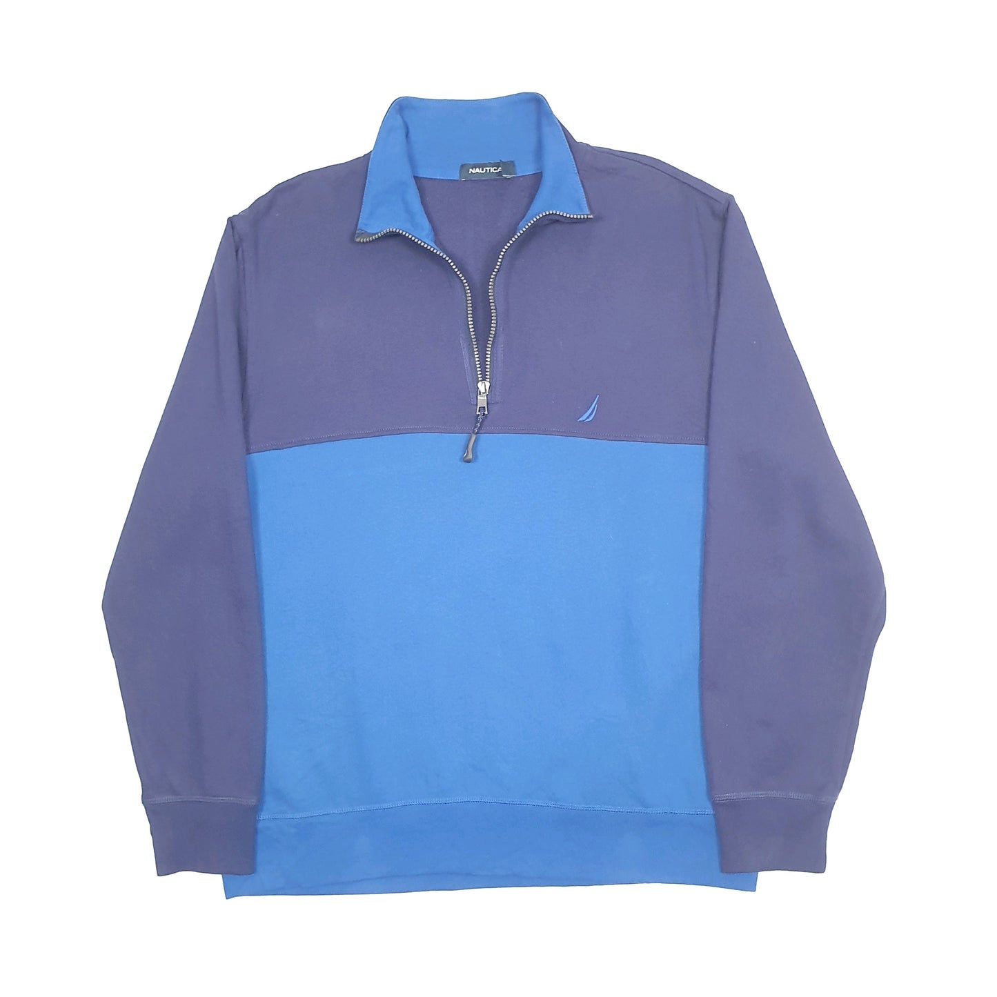 Nautica Quarter Zip L Navy