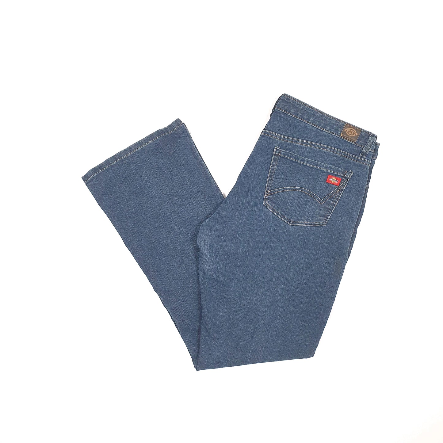 Dickies Casual Bootcut Fit Jeans UK20 Blue