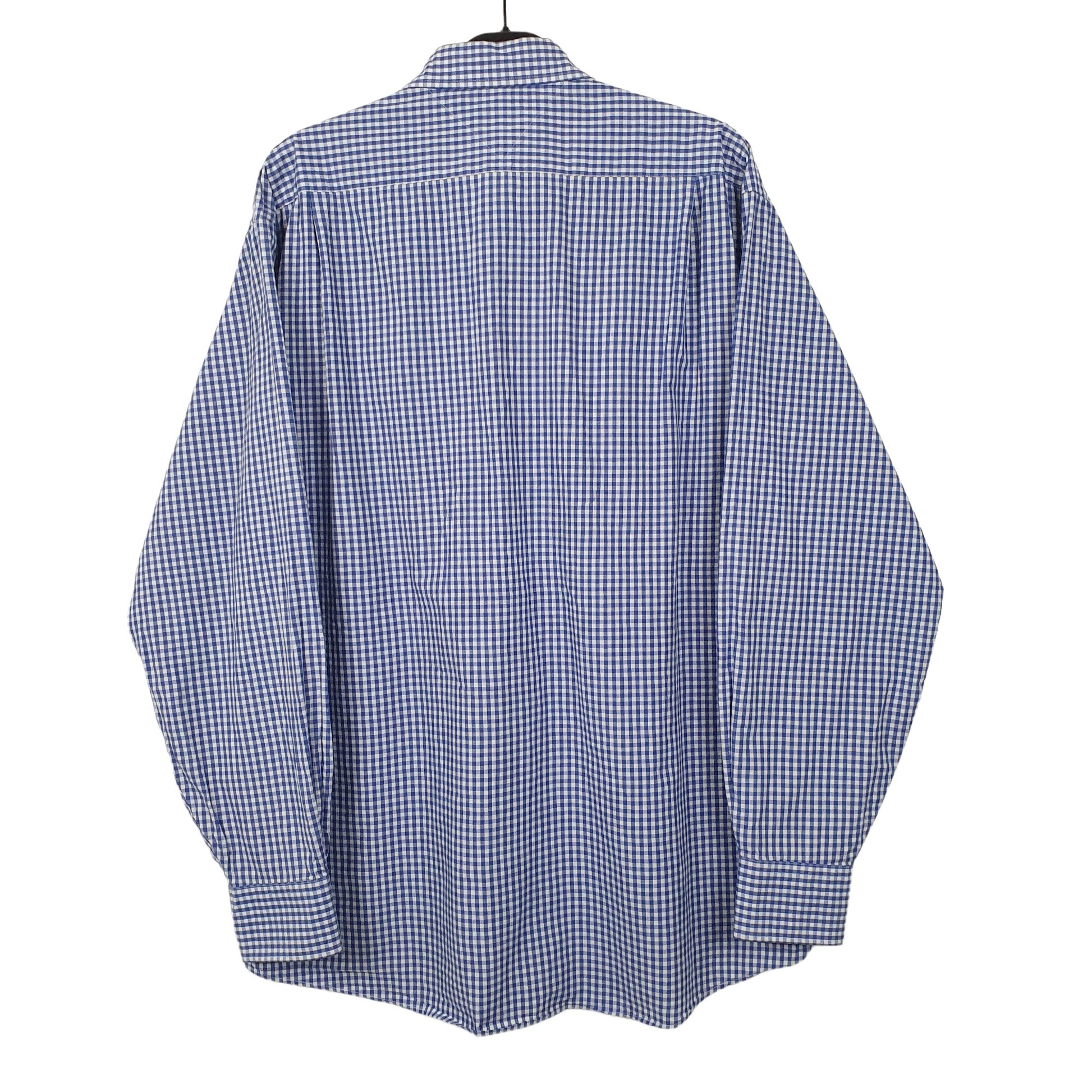 Tommy Hilfiger Long Sleeve Regular Fit Check Shirt Blue