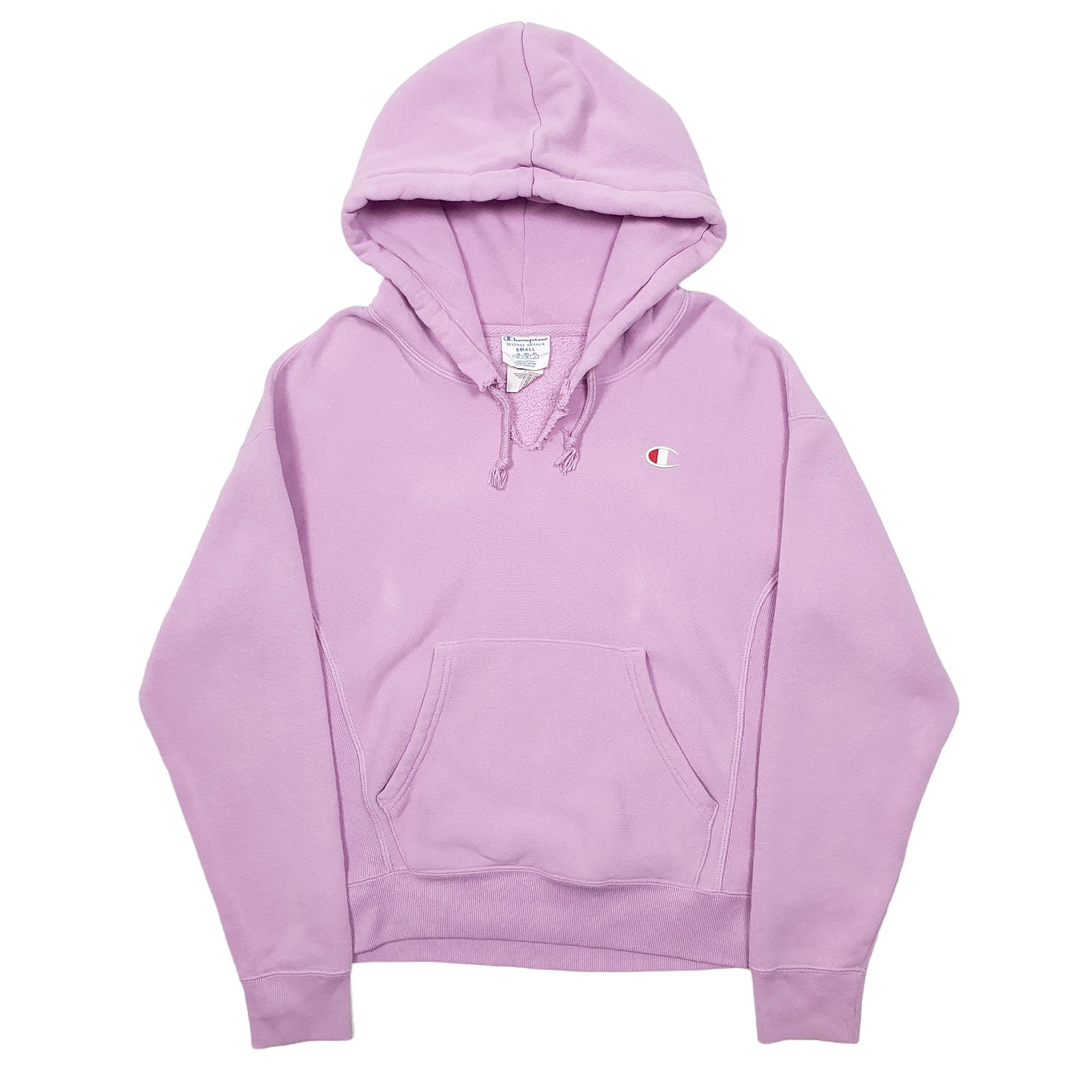 Womens Pink Champion Reverse Weave Hoodie Jumper