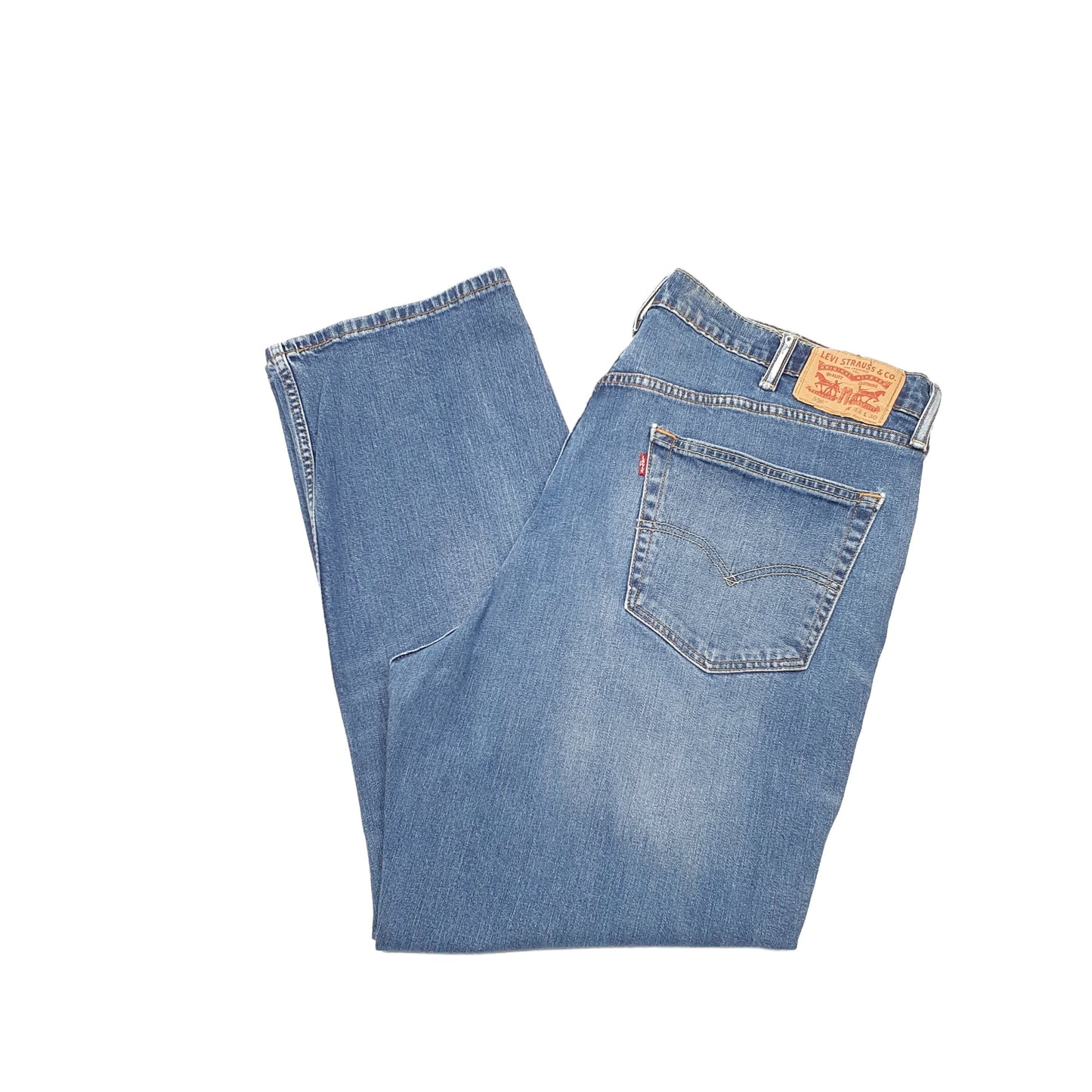 Levis 559 Relaxed Fit Stretch Jeans W42 L29 Blue