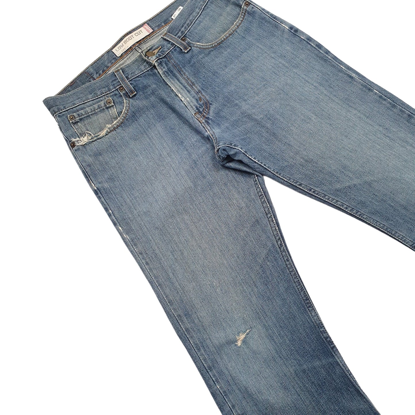 Mens Blue Levis  527 JeansW32 L33