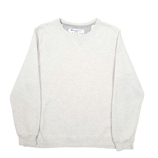 Womens Grey Champion  Crewneck Jumper