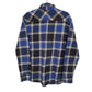 Route 66 Flannel Shacket Long Sleeve Regular Fit Check Shirt Blue