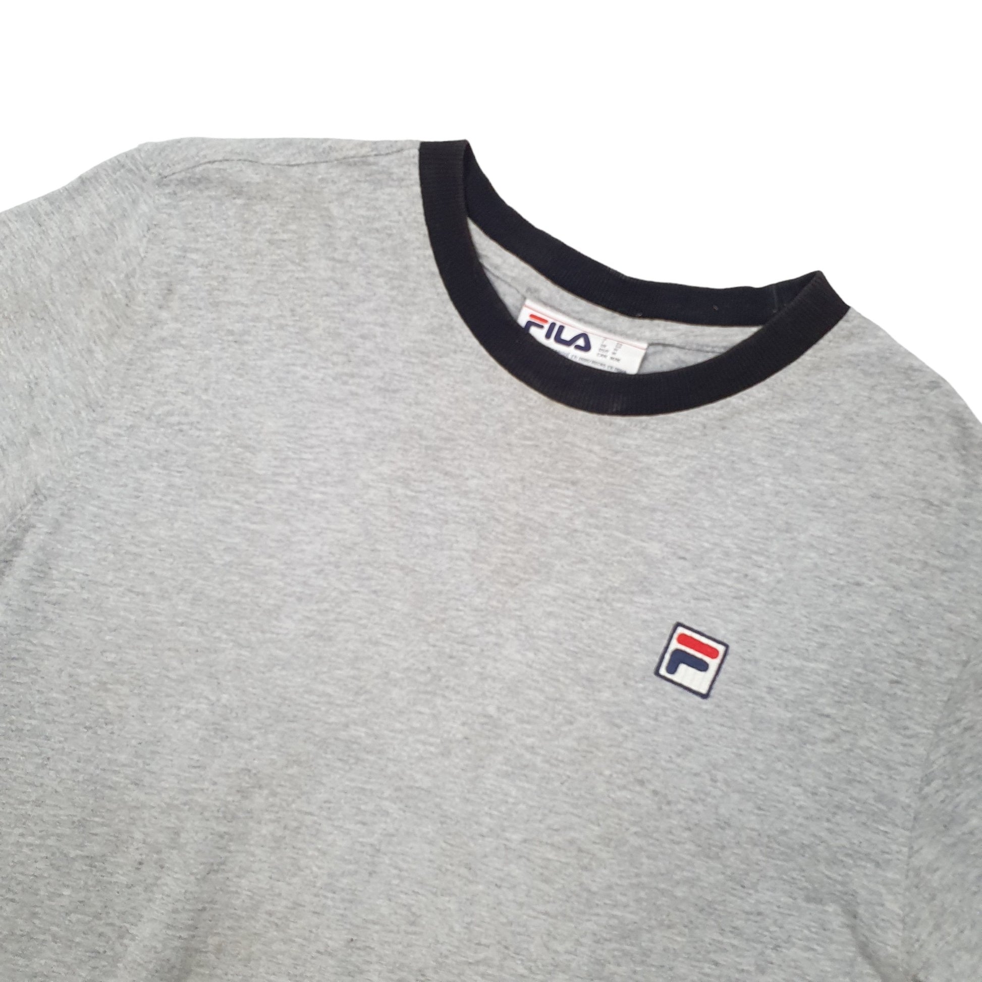 Fila Short Sleeve T Shirt Grey