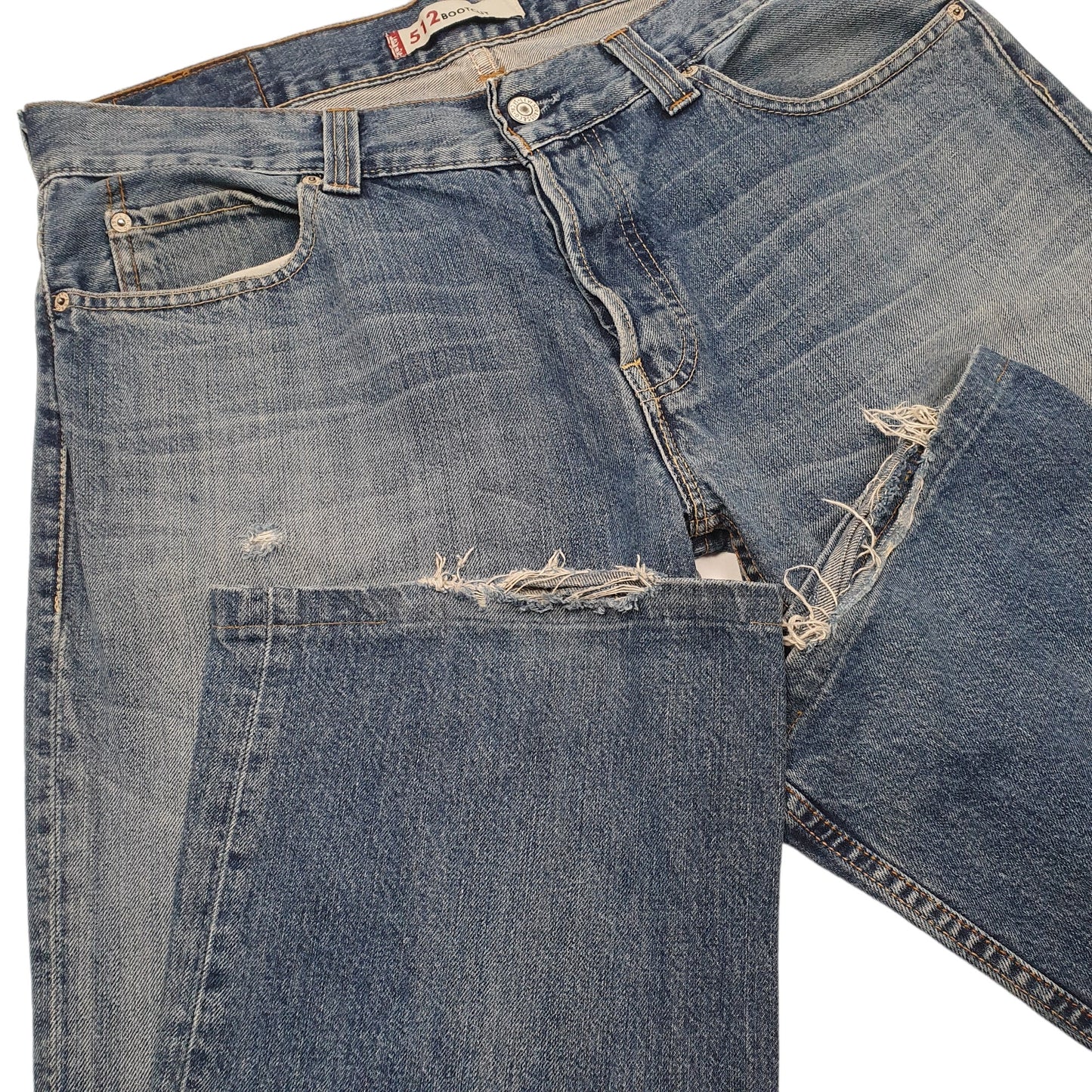 Mens Blue Levis 512 Casual JeansW36 L32