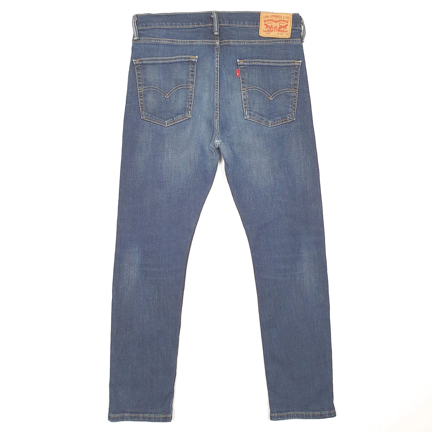 Levis 510 Skinny Fit Jeans W34 L28 Blue