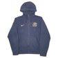 Mens Blue Nike Australian School Football Full Zip Jumper