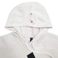 Mens White Adidas Spellout Hoodie Jumper
