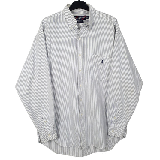Mens White Ralph Lauren  Long Sleeve Shirt