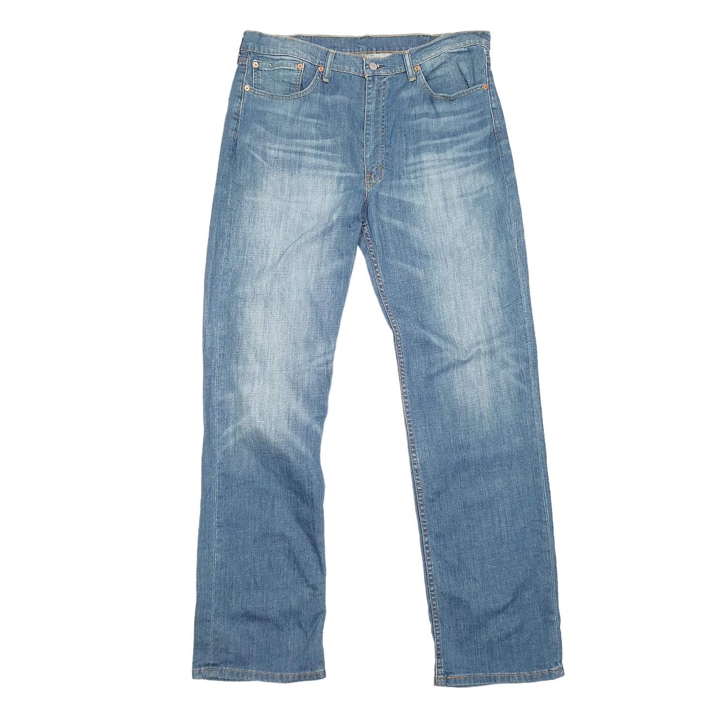 Levis 514 Straight Fit Jeans W38 L34 Blue