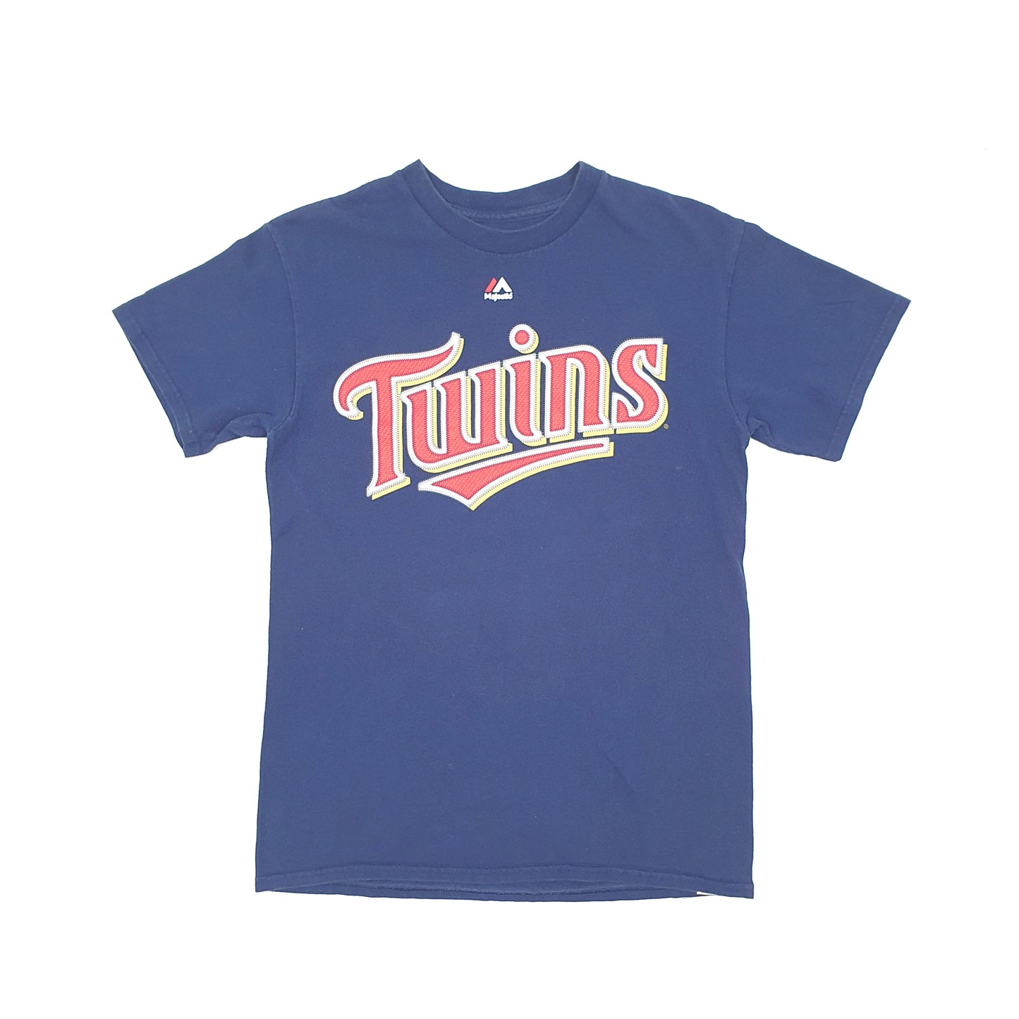 Majestic MLB Minnesota Twins Short Sleeve T Shirt Navy