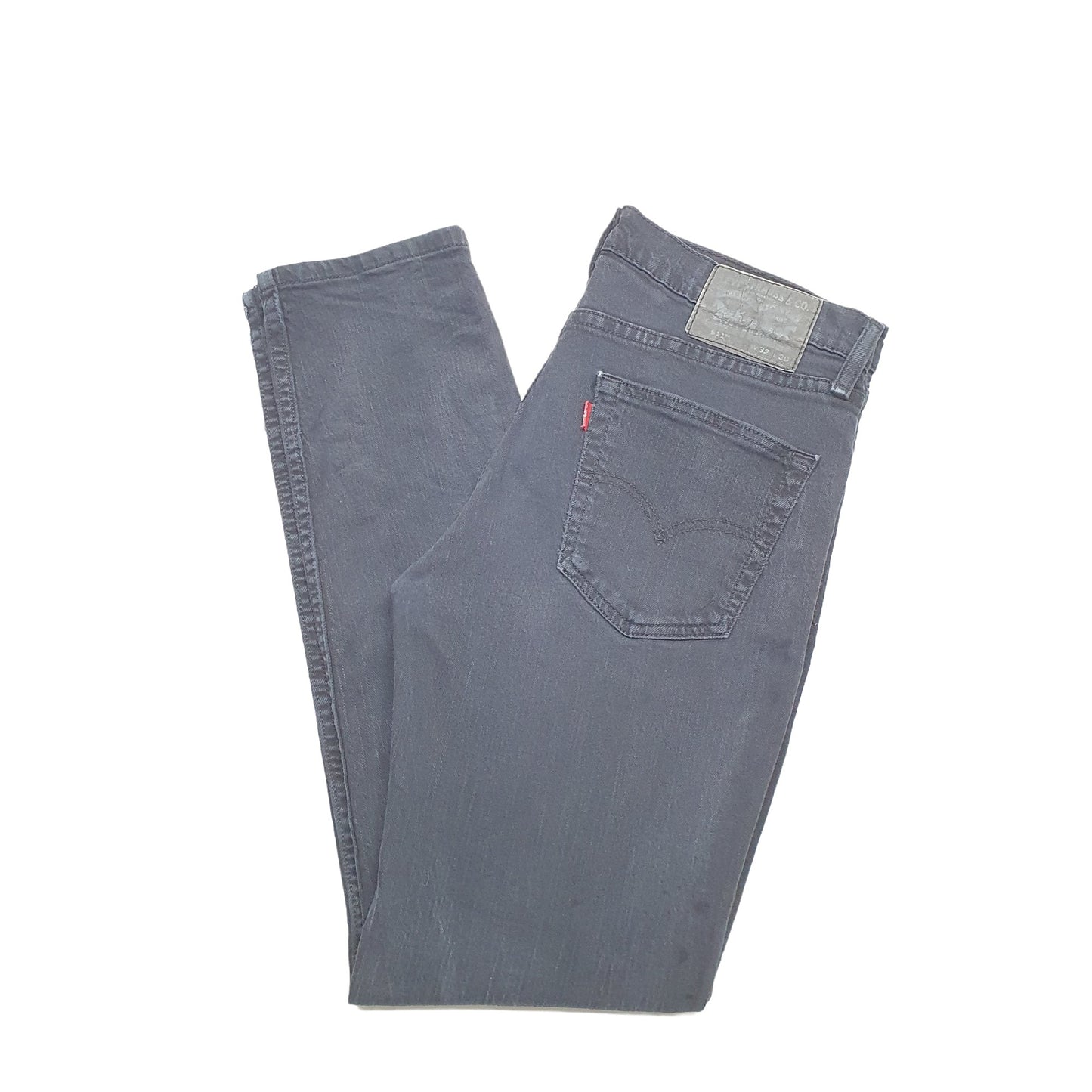 Levis 511 Slim Fit Jeans W32 L30 Black