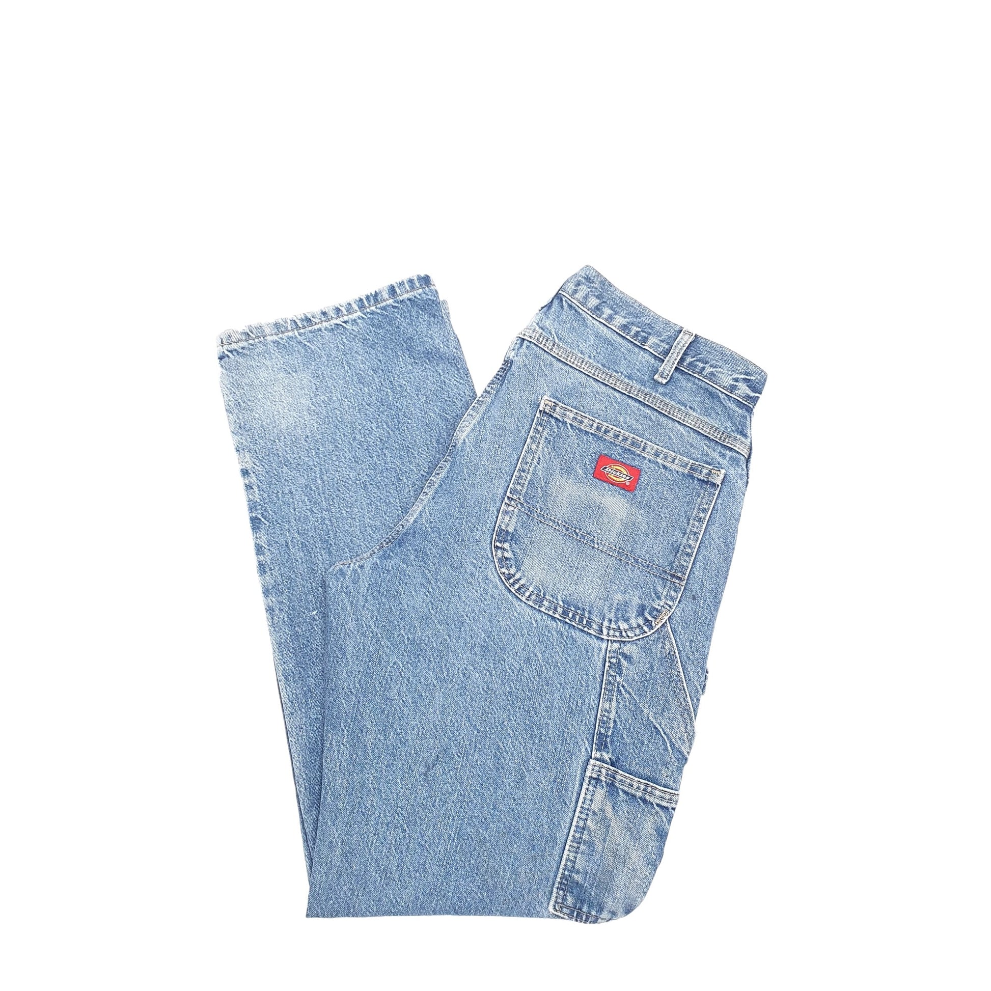 Dickies Relaxed Loose Fit Jeans W34 L32 Blue