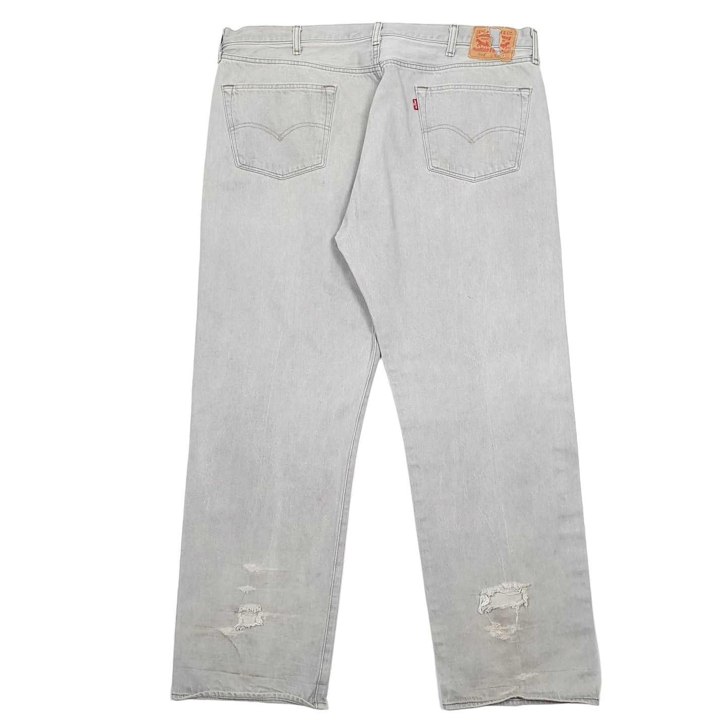 Levis 501 Regular Fit Jeans W46 L32 Beige