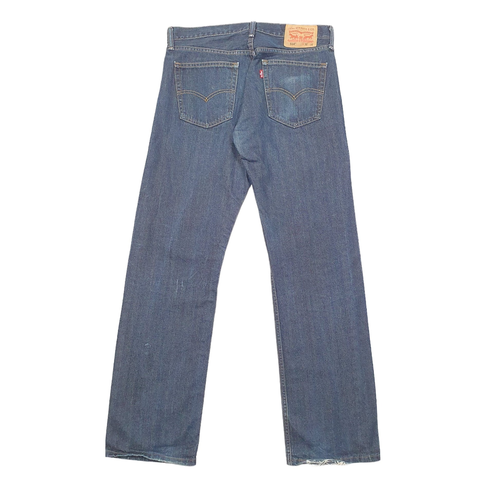 Levis 514 Straight Fit Jeans W32 L32 Blue