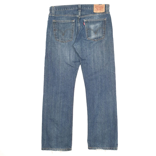 Levis 514 Straight Fit Jeans W33 L30 Blue