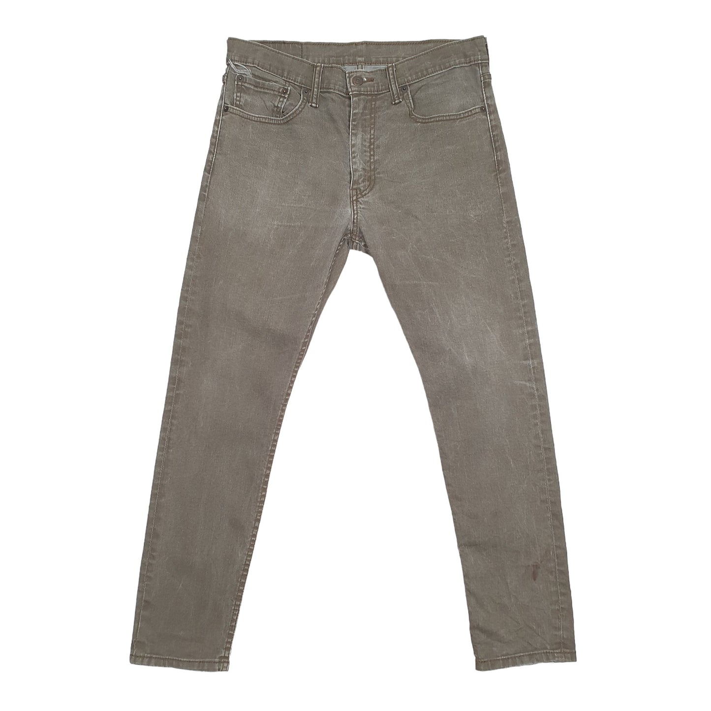 Levis 512 Slim Fit Jeans W33 L28 Khaki