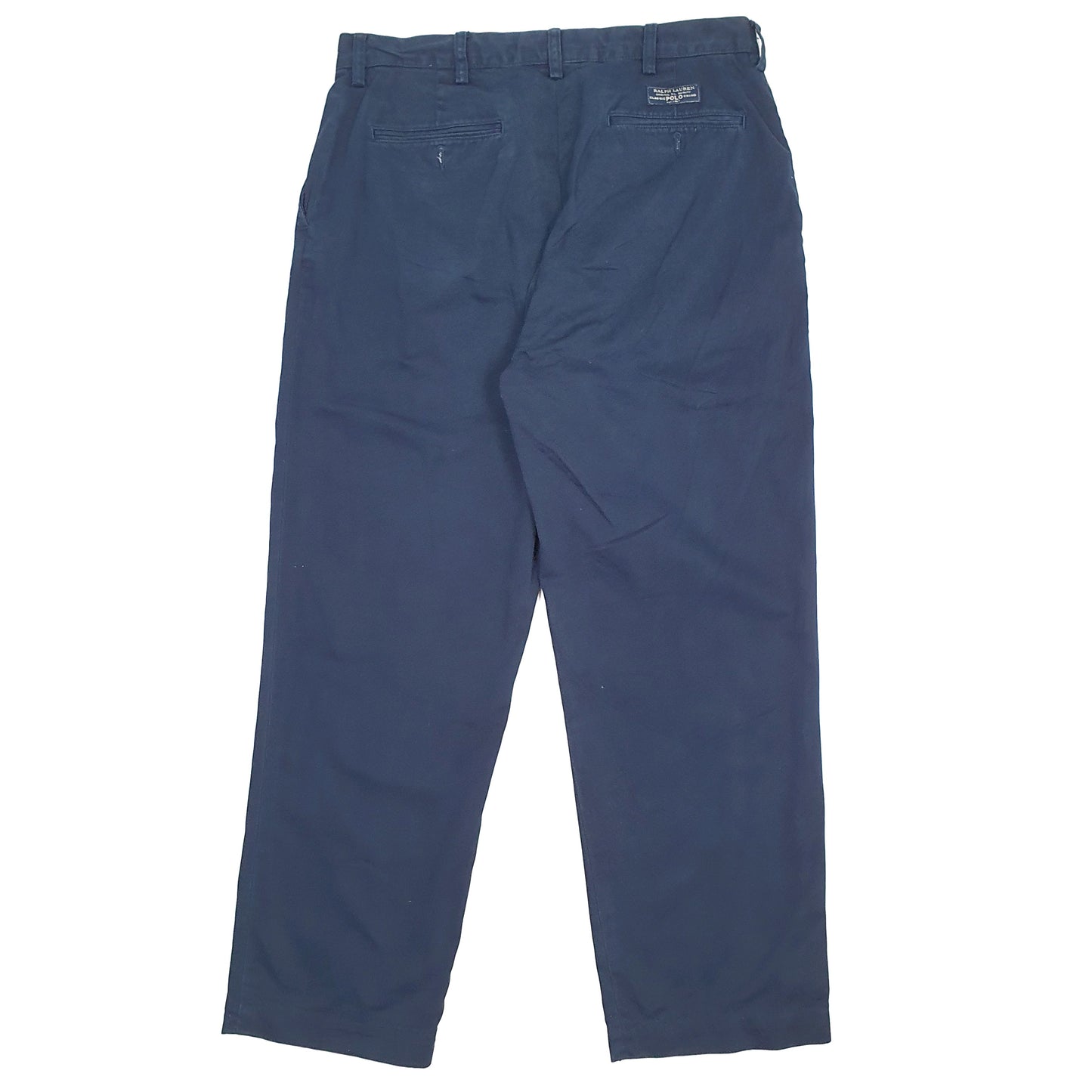 Mens Navy Polo Ralph Lauren Prospect Pant Chino Trousers