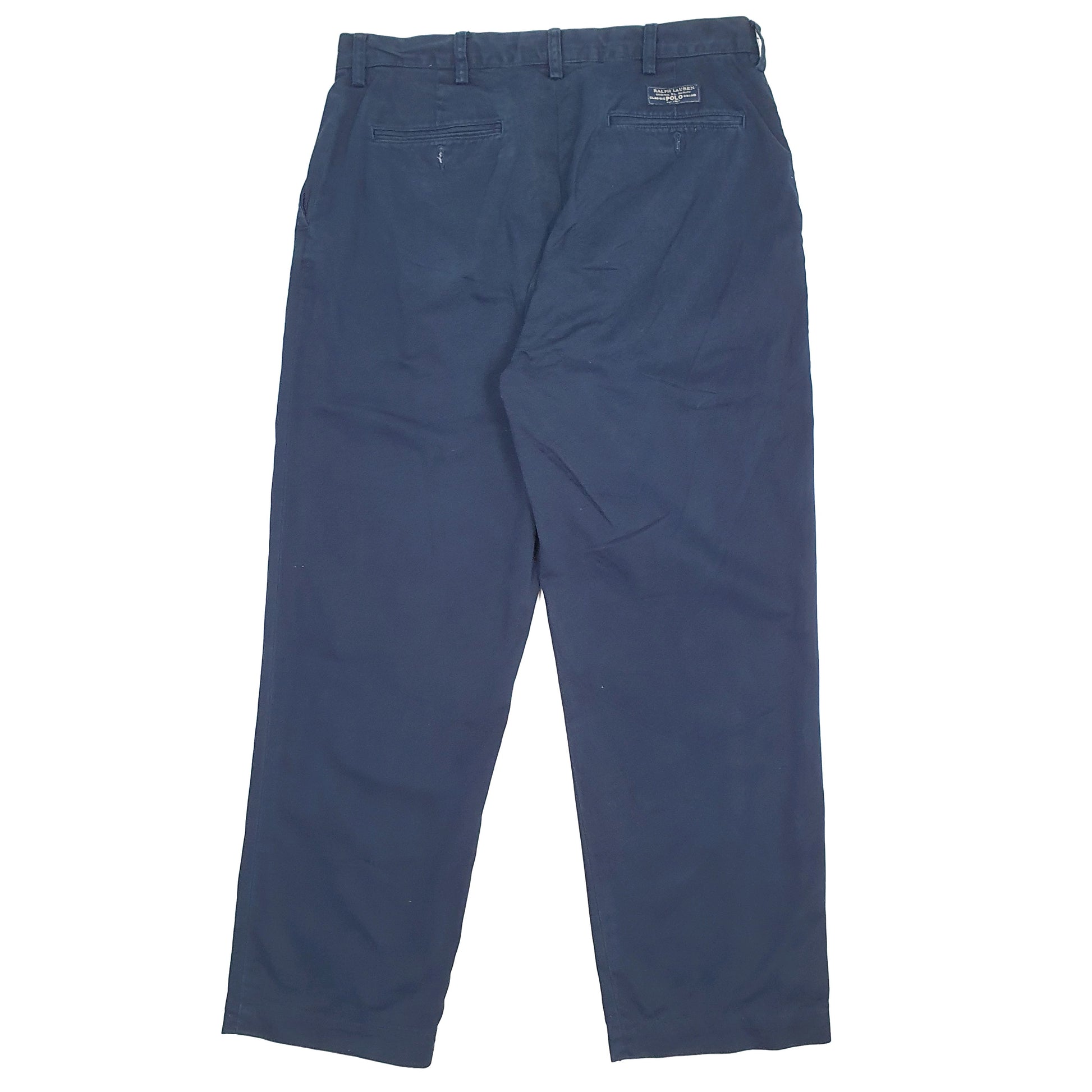 Mens Navy Polo Ralph Lauren Prospect Pant Chino Trousers
