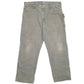 Mens Dickies Green Carpenter Trousers W38 L30 Green