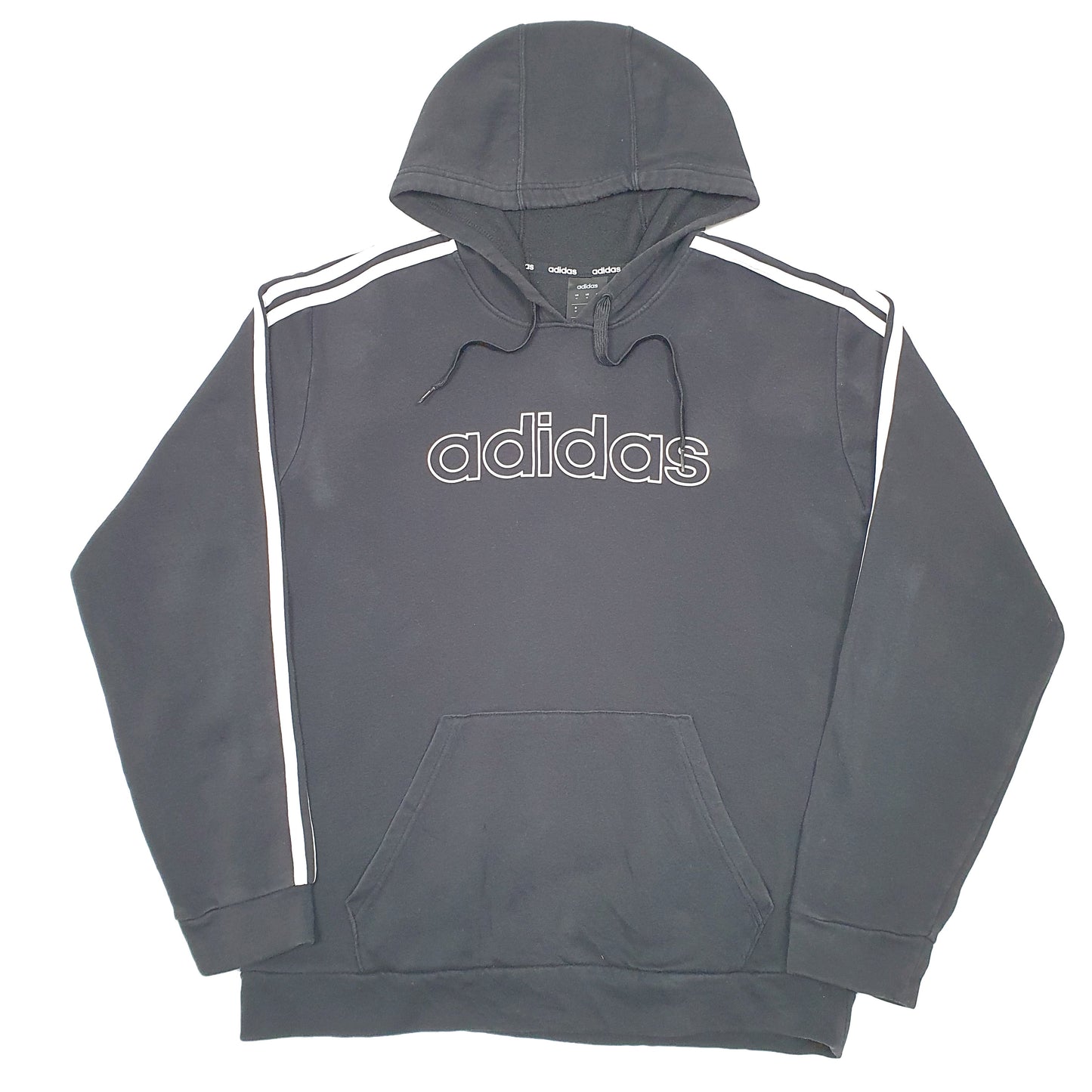 Mens Black Adidas  Hoodie Jumper