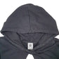 Womens Black Adidas Spellout Hoodie Jumper