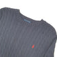 Polo Ralph Lauren Cable Knit Crewneck S Navy
