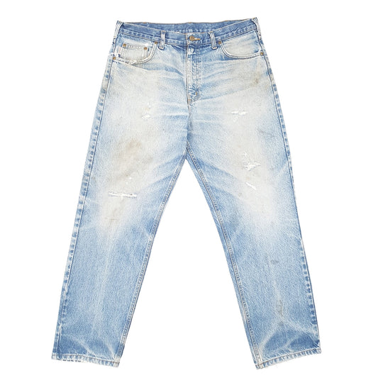 Carhartt Casual Straight Fit Relaxed Jeans W36 L30 Blue