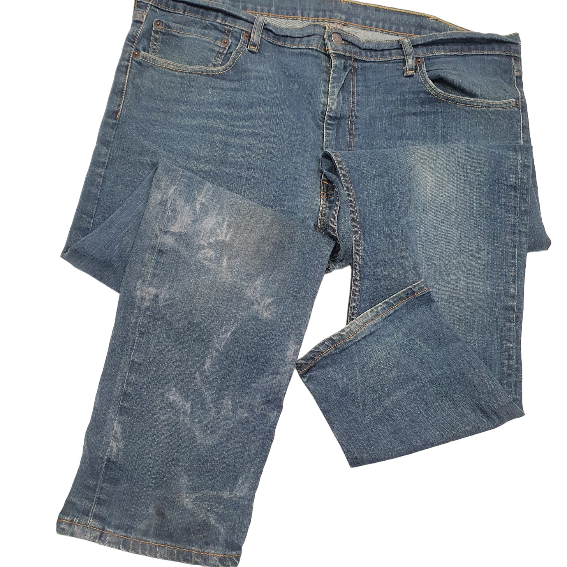 Mens Blue Levis Stretch 502 JeansW40 L30