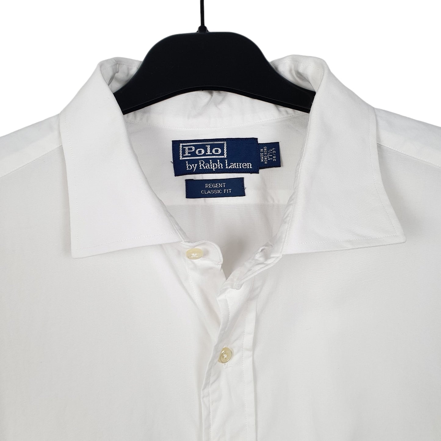 Mens White Ralph Lauren Oxford Long Sleeve Shirt