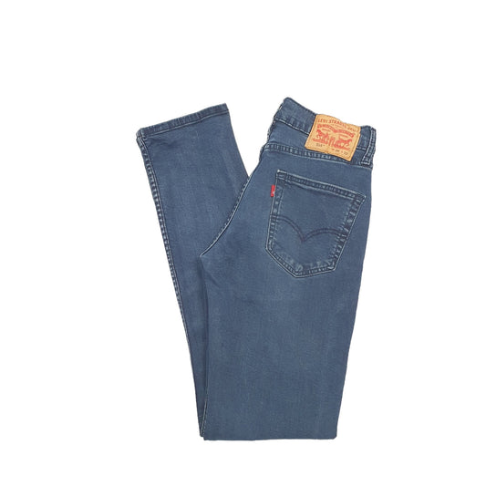 Levis 514 Straight Fit Stretch Jeans W28 L31 Navy