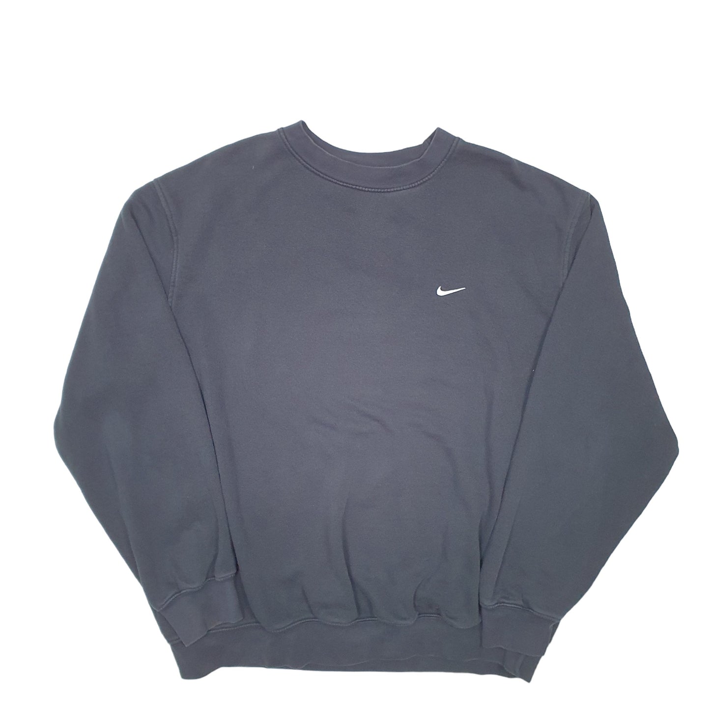 Womens Black Nike Vintage Crewneck Jumper