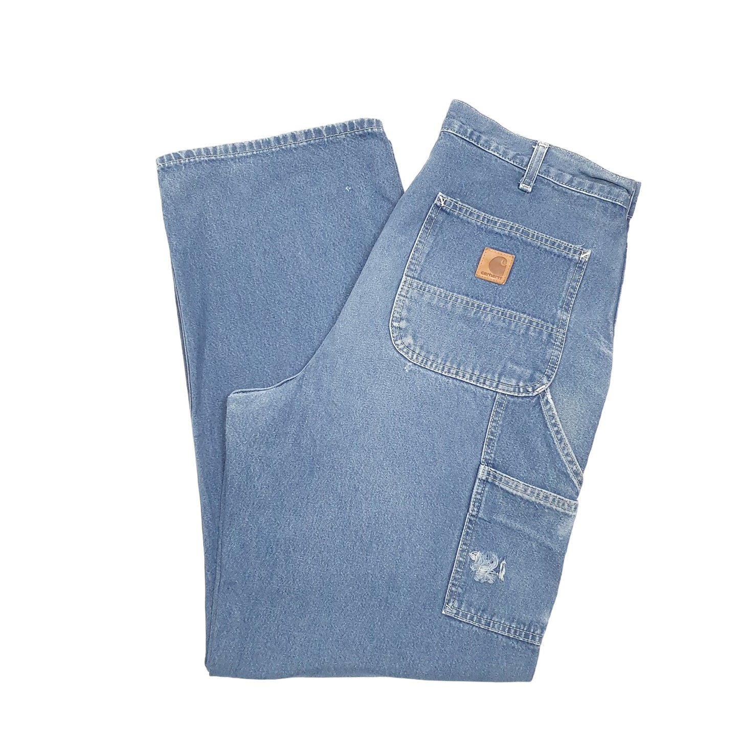 Mens Blue Carhartt  Carpenter JeansW36 L32