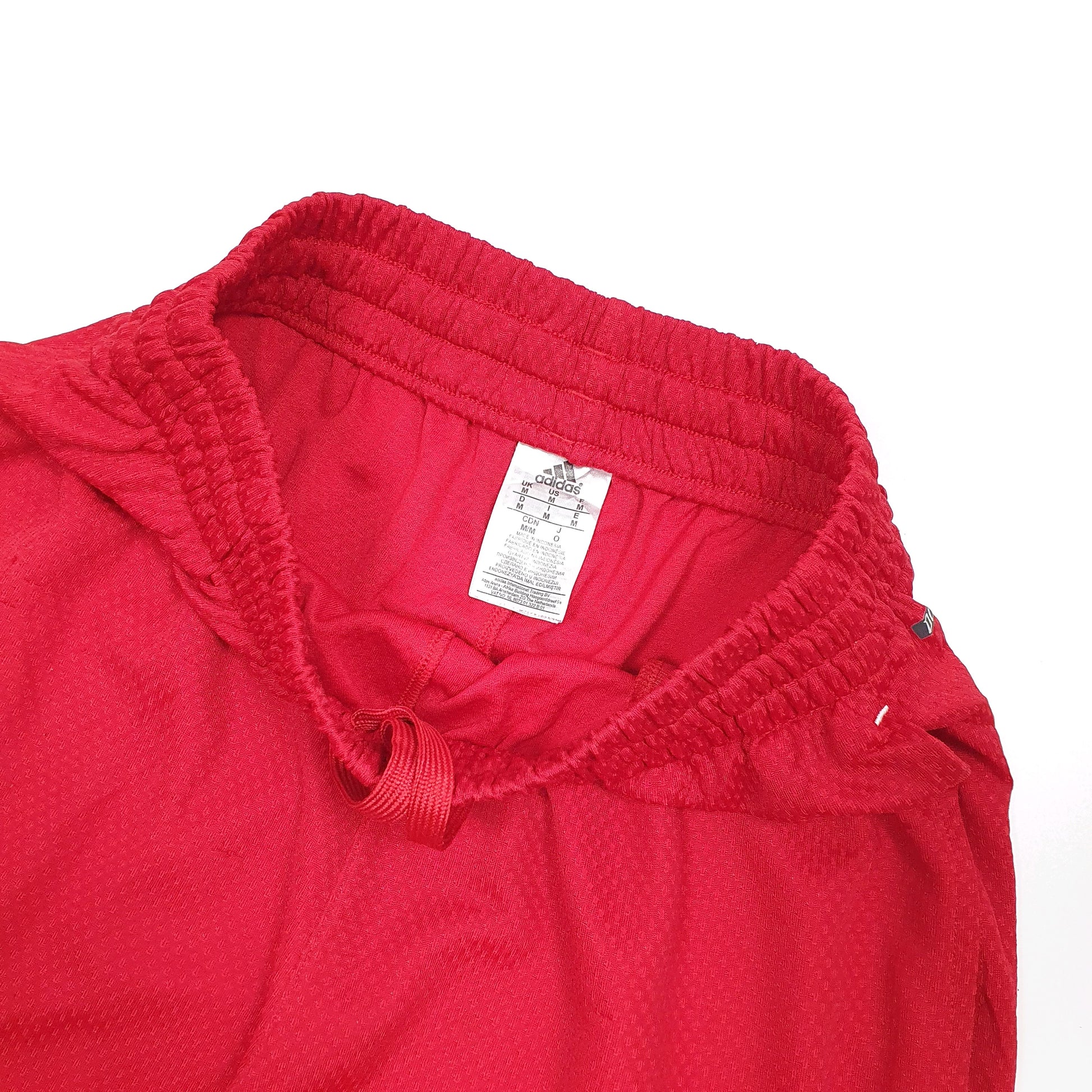 Adidas Dual Threat Basketball Red Sport Shorts W28 Red