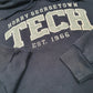 Mens Navy Champion Horry Georgetown Tech College Hoodie Jumper