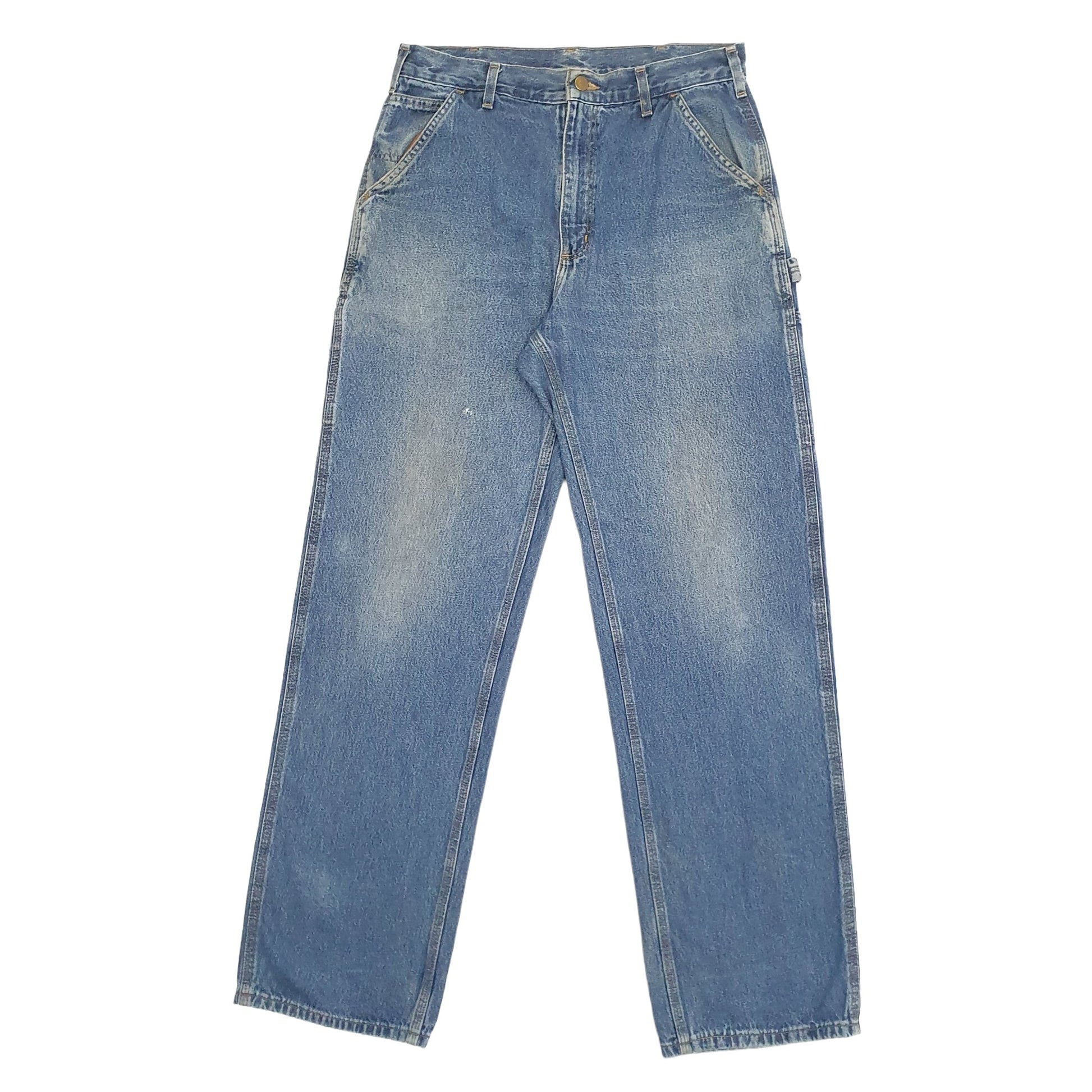 Mens Blue Carhartt  Carpenter Trousers