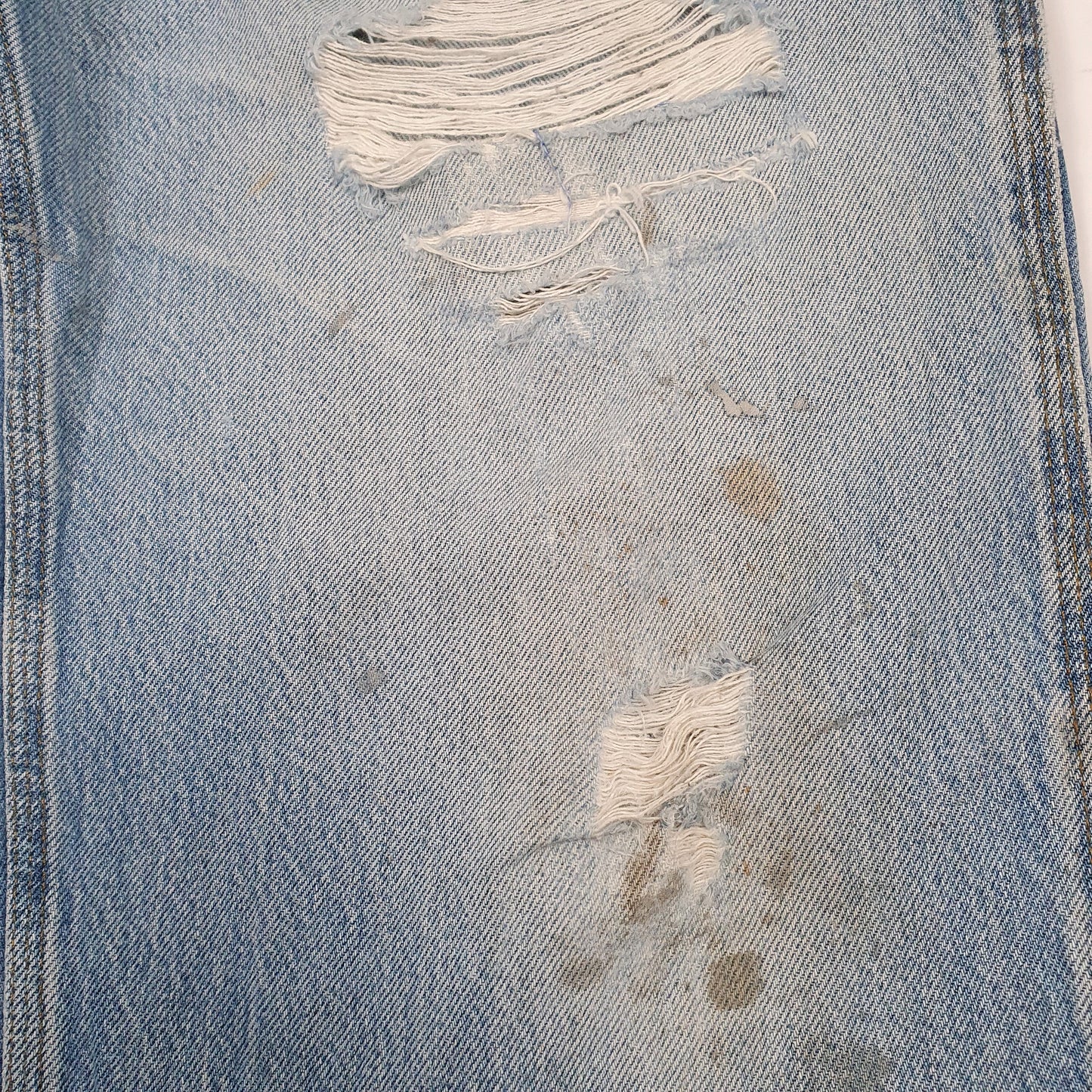 Carhartt Casual Loose Fit Carpenter Jeans W38 L32 Blue